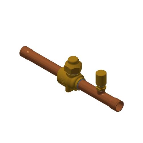 Danfoss Сферичен спирателен кран, GBC 12s