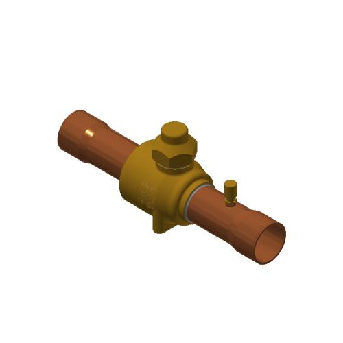 Danfoss Сферичен спирателен кран, GBC 42s