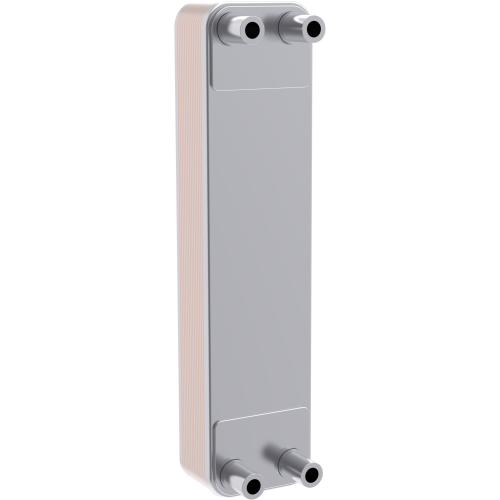 Danfoss Пластинчат топлообменник Micro, MPHE D22L, Брой пластини: 20