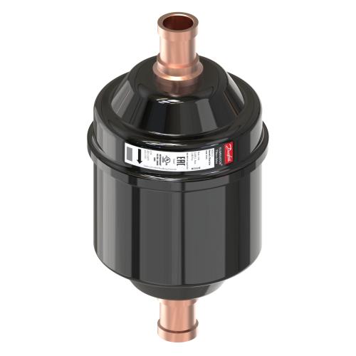 Danfoss Херметичен филтър-дехидратор, DML, Стомана с медно покритие
