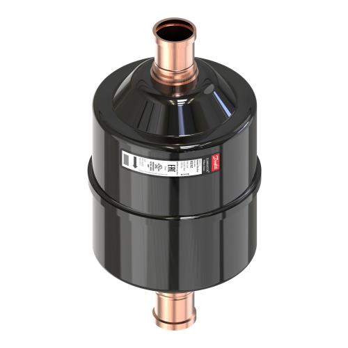 Danfoss Херметичен филтър-дехидратор, DML, Стомана с медно покритие