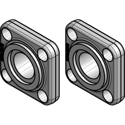 Danfoss Фланец, 32 mm, Точкова заварка