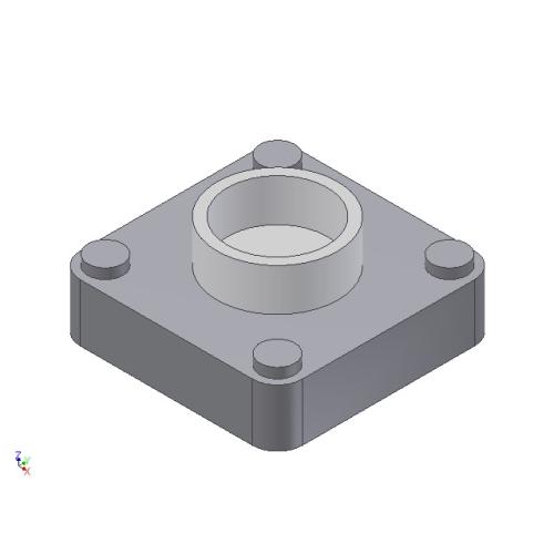 Danfoss Фланец, 40 mm, Точкова заварка