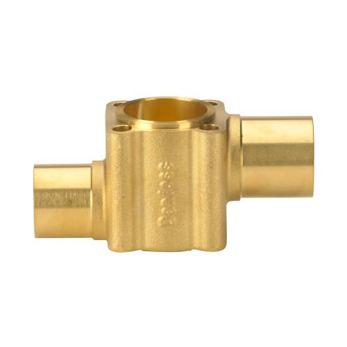 Danfoss Корпус на вентил за регулиращ вентил, TEH, СПОЙКА, ODF, 22 mm, Спойка, ODM, 28 mm
