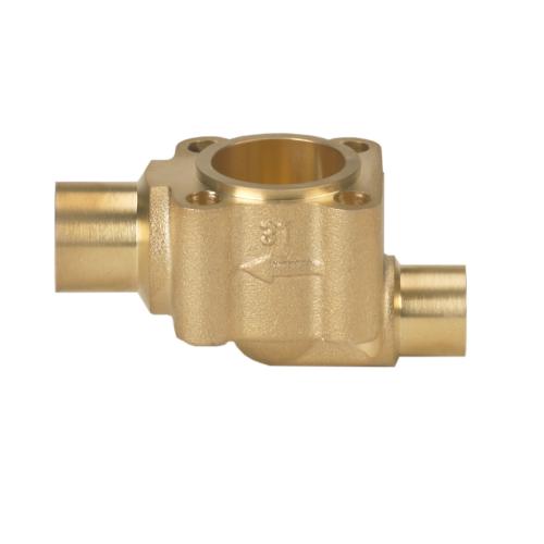 Danfoss Корпус на вентил за регулиращ вентил, TEH, СПОЙКА, ODF, 22 mm, Спойка, ODM, 28 mm