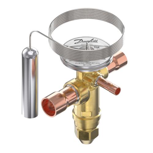 Danfoss Термостатичен разширителен вентил, TGE, R410A